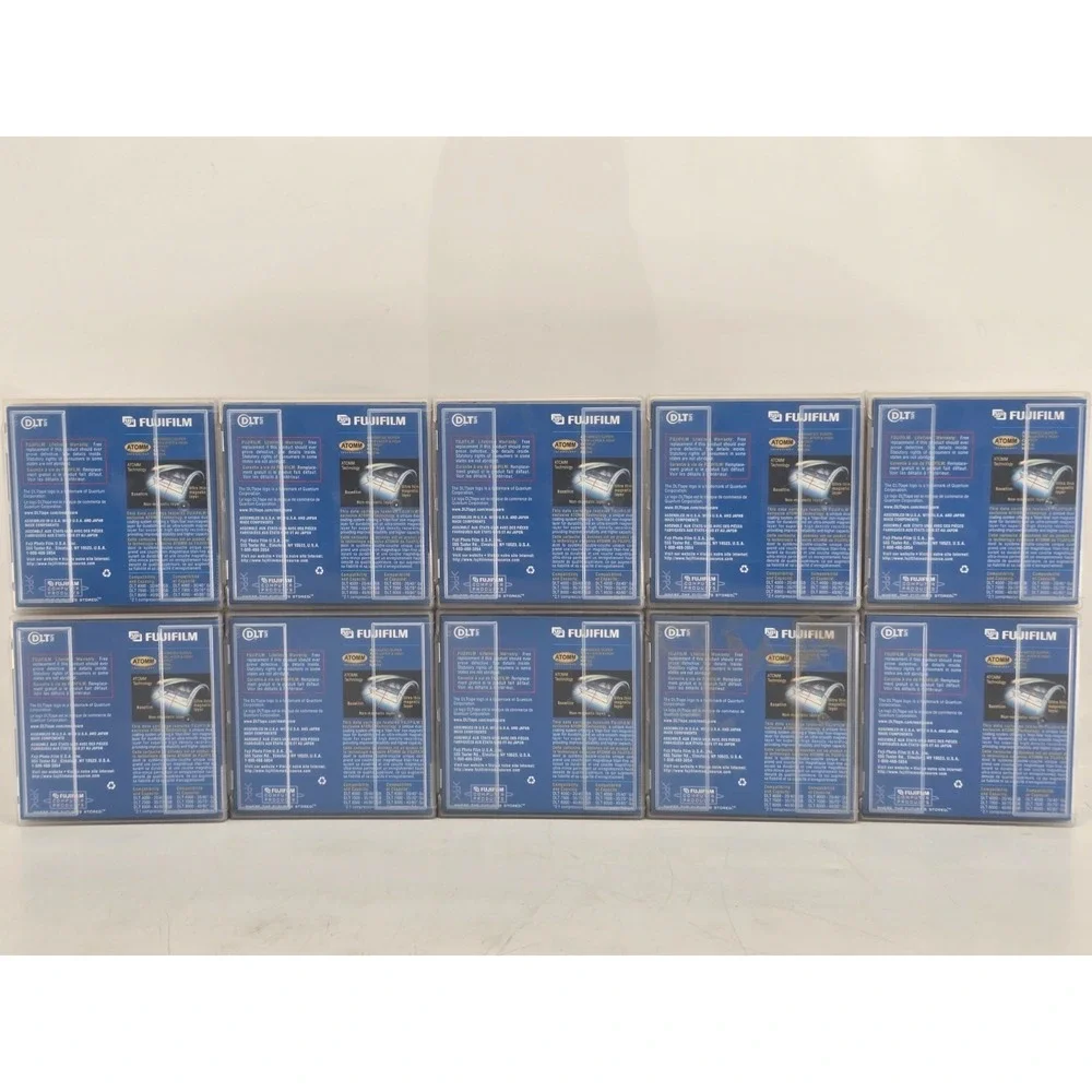 10 Lot - FUJIFILM DLT IV 4 Tape 40gb / 80gb - SEALED TAPES NOS